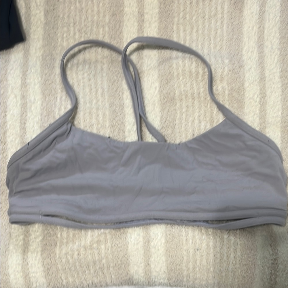 Light purple lululemon sports bra - size 10